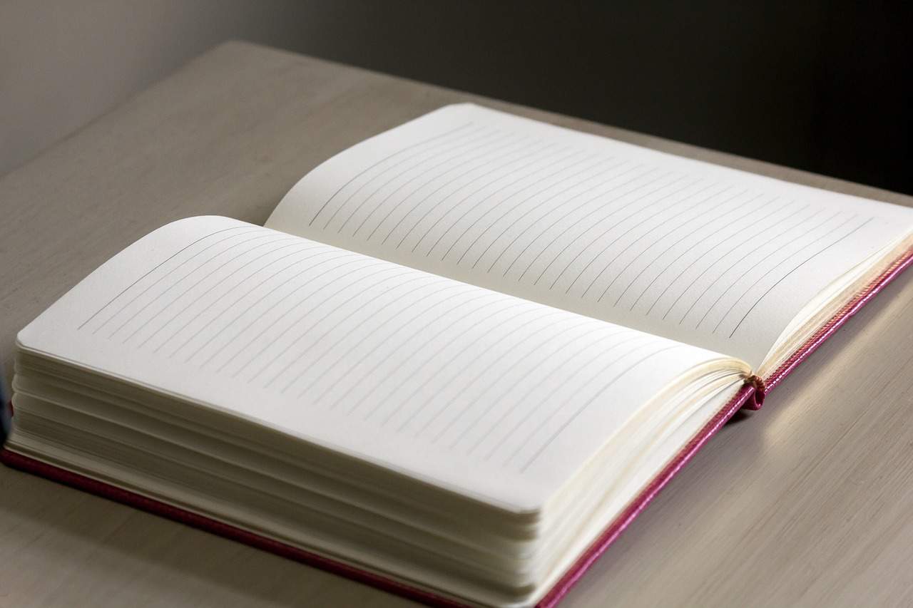 pixabay blank journal
