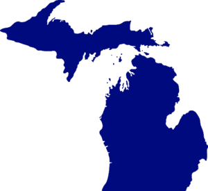 pixabay Michigan map